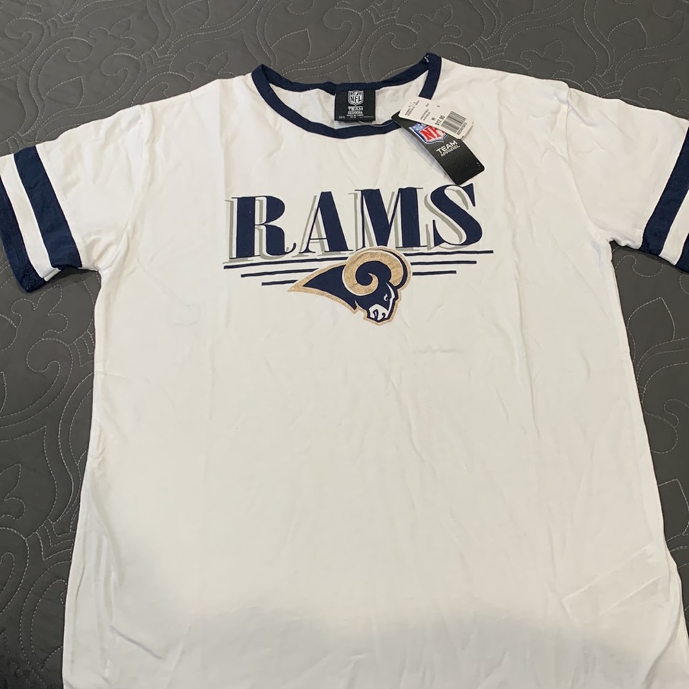 RAMS - Womens white tee. - Picture 3 of 4